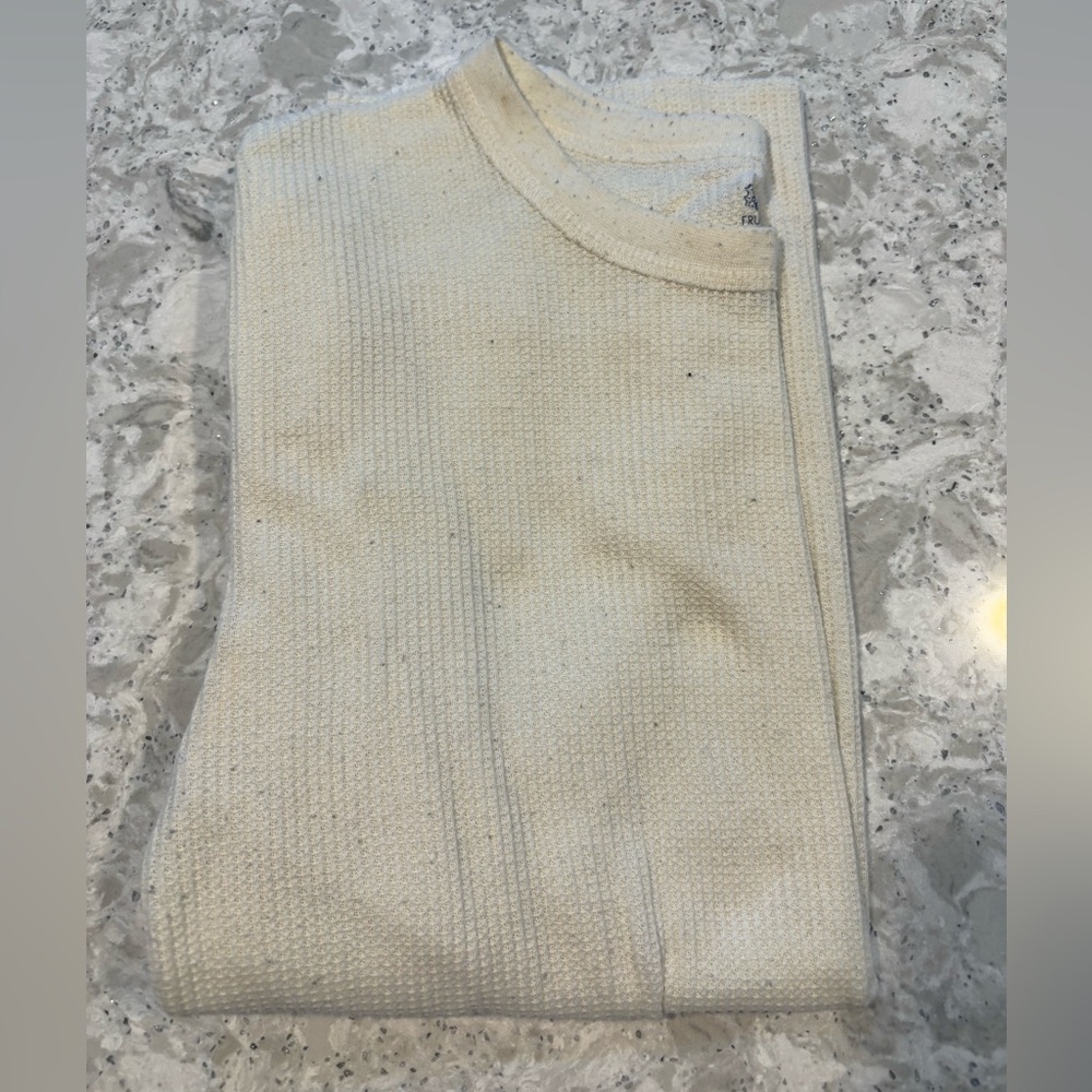 White Thermal Undershirt
